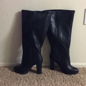 Size 8 Lane Bryant Boots- Wide Calf / Heeled